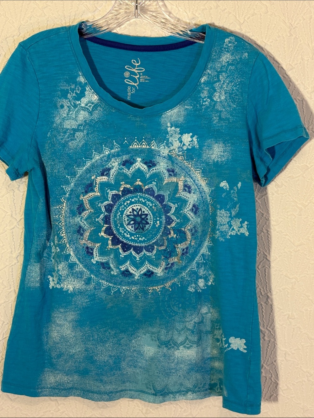 Made for Life Women whimsical Mystical Free Spirt size M tee shirt